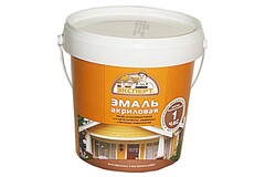 Эмаль акриловая высокоглянцевая белый 0.8кг Ole Color