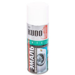 Эмаль аэрозольная д/бытовой техники белая 520мл KUDO