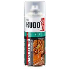 Лак алкидный яхтный глянцевый 520мл KUDO