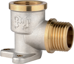 Отвод Ду15 в/н/р с креплением