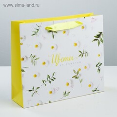 Пакет ламинир. «Цветочное счастье», ML 27 × 23 × 8 см