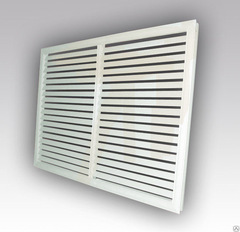 Решетка радиаторная белая 600*1500мм