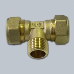 Тройник нерж. 15*15н/р*15