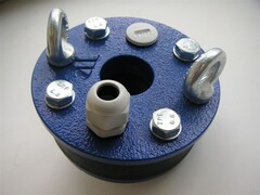 Оголовок скважинный в трубу (125-140мм) пластик