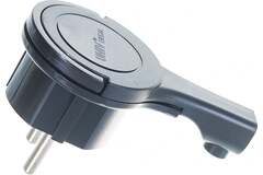 Вилка-невидимка "За шкаф" черная