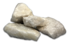 Камень КВАРЦ 10кг колотый (ведро)