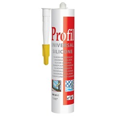 Герметик ПРОФИЛЬ силик. санитарный прозр. 270мл