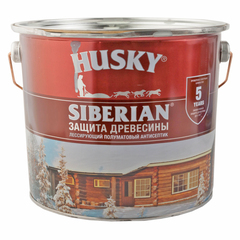 Антисептик HUSKY SIBERIAN Тиковое дерево 9л
