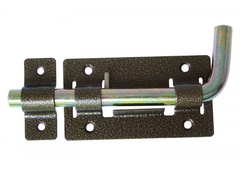 Задвижка дверная ЗД-01 140х63мм бронза