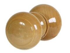 Ручка-кнопка (светлый лак)