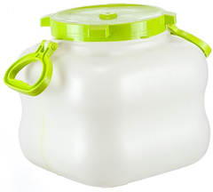 Бак 20л с крышкой и ручками IDEA