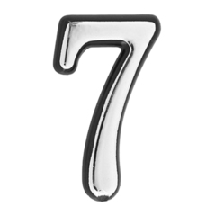 Цифра 7 хром
