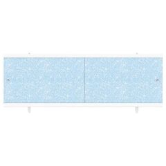 Экран к ванне Кварт Голубой иней 1,48 м