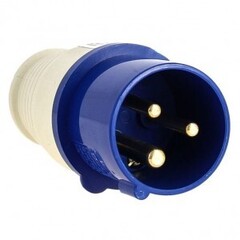 Вилка силовая СЕЕ 013 2Р+РЕ 16А 220В