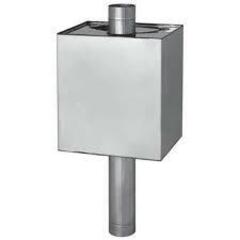 Бак на трубу Ду115 55л, 1мм прямоугольный