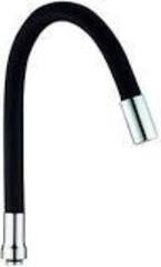 Гусак кухонный гибкий силиконовый черный