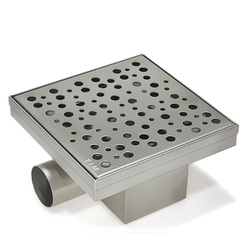 Трап гор. вып. квадрат.гидр.+сух. затвор TIM