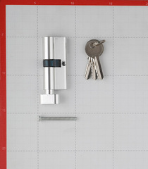 Цилиндр PALLADIUM к/к хром 60мм