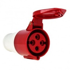 Розетка силовая СЕЕ 214 3Р+РЕ 16А 380В