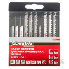 Пилки д/лобзика унив. 10шт Matrix