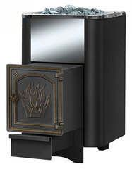 Банная печь чугунная «Везувий Сенсация 16» (ДТ-4) антрацит