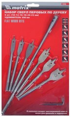 Набор перовых сверл 6шт Matrix