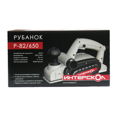 Рубанок Интерскол Р-82/650