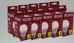 Лампа LED Ресанта LL-R-G45-7W-230-4K-E14