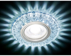 Свет-к AMBRELLA S310 CH/W хром/прозрачный MR16