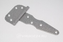 Петля стрела ПС-370мм серебро