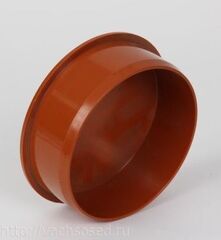 Заглушка ПП Ду110 (оранж.)