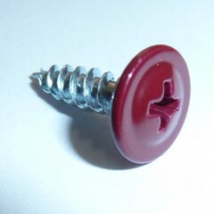 Саморез ШСММ 4,2х16 остр. красный.