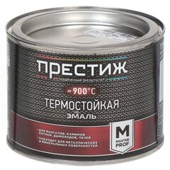 Эмаль термостойкая черная 0.4кг Д-510