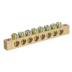 Шина нулевая 6*9мм 8/2 TDM