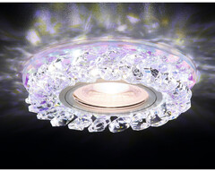 Свет-к AMBRELLA S257 PR хром/перламутровый MR16