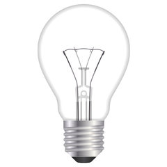 Лампа ОН 150W Е27 220V.прозрачная