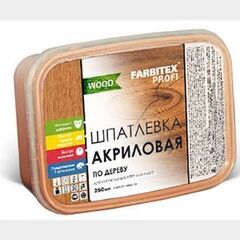Шпаклевка по дереву сосна 0,25мл FARBITEX