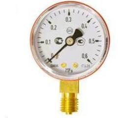 Манометр пропановый 0,6 МПа (6 атмосфер)