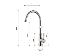 С-ль д/к из нерж. LIKE  Тефия 14