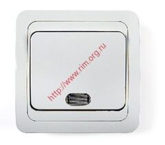 Выключатель 1кл СУ 2121 с инд.Classico