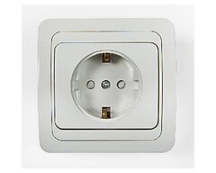 Розетка 1-ая СУ с/з 2028 Classico