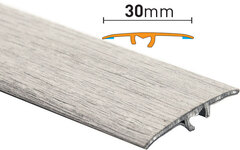 Порог КД/ПЛАСТАЛ 0,9м 39мм Дуб светлый