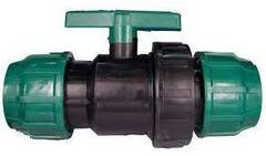 Кран ПНД 63 ц/ц