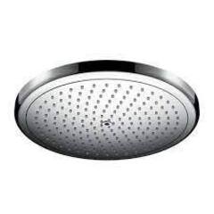 Лейка для верхнего душа Ду280мм хром/серый