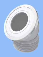 Фановая труба "Ани-пласт" 110*45 короткая (W4228)