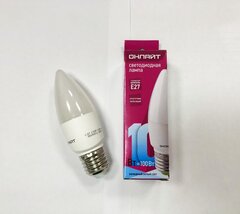 Лампа ОНЛАЙТ 61 960 OLL-C37-10-230-4K-E27-FR