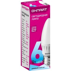 Лампа ОНЛАЙТ 71 631 OLL-C37-6-230-4K-E27-FR