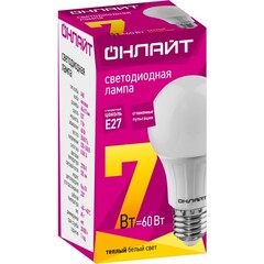 Лампа ОНЛАЙТ 71 647 OLL-A60-7-230-2.7K-E27