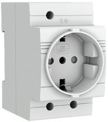 Розетка на DIN-рейку EKF