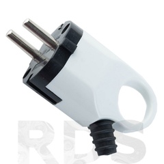 Вилка угловая с ушком белая 4120 IN HOME